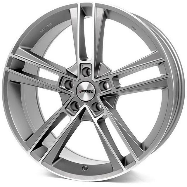 Литые диски Autec Rias 8,5x19 5x112 ET30 DIA70,1 Titan silver