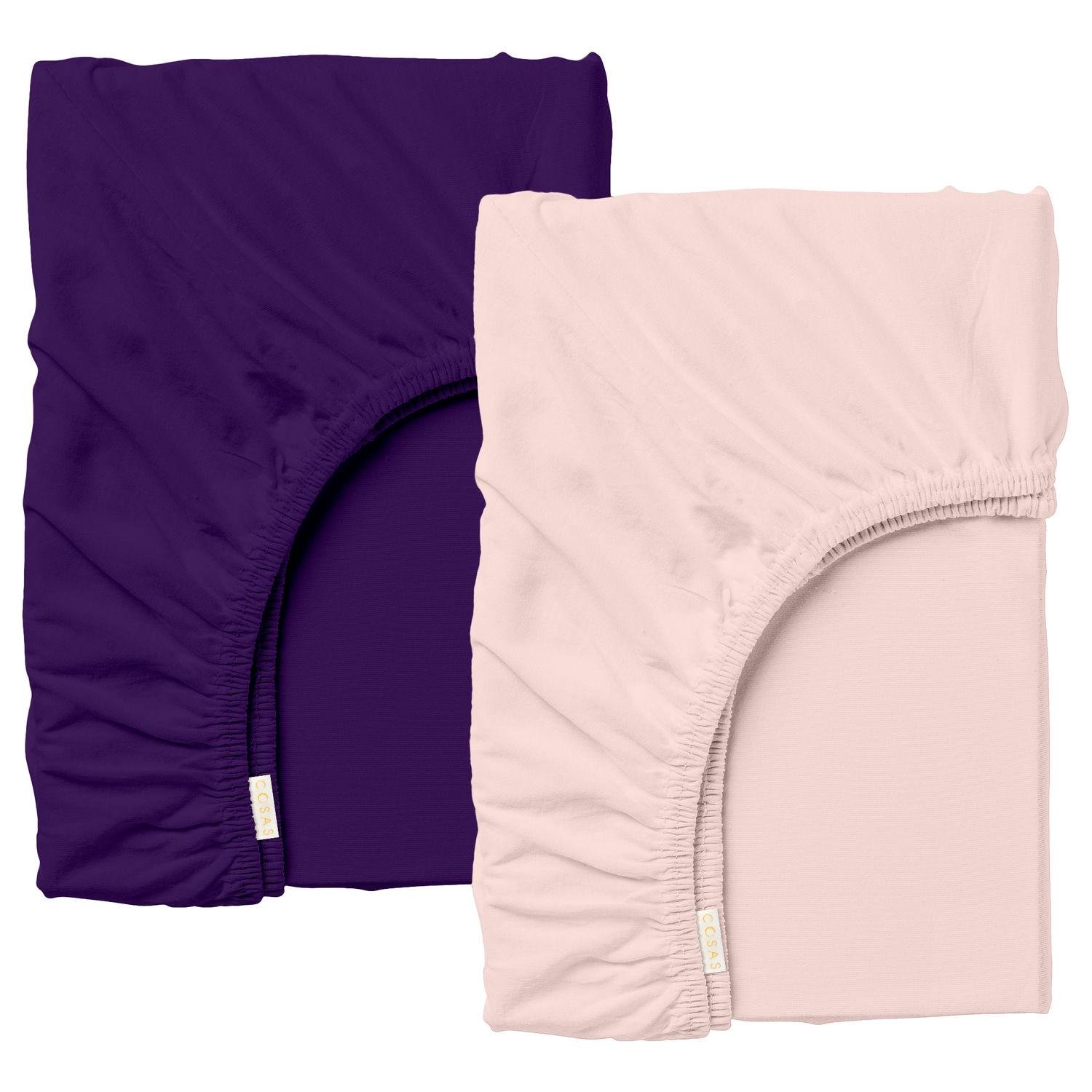 Набор простыней Cosas детских на резинке 60х120 см Grape (4822052182161)