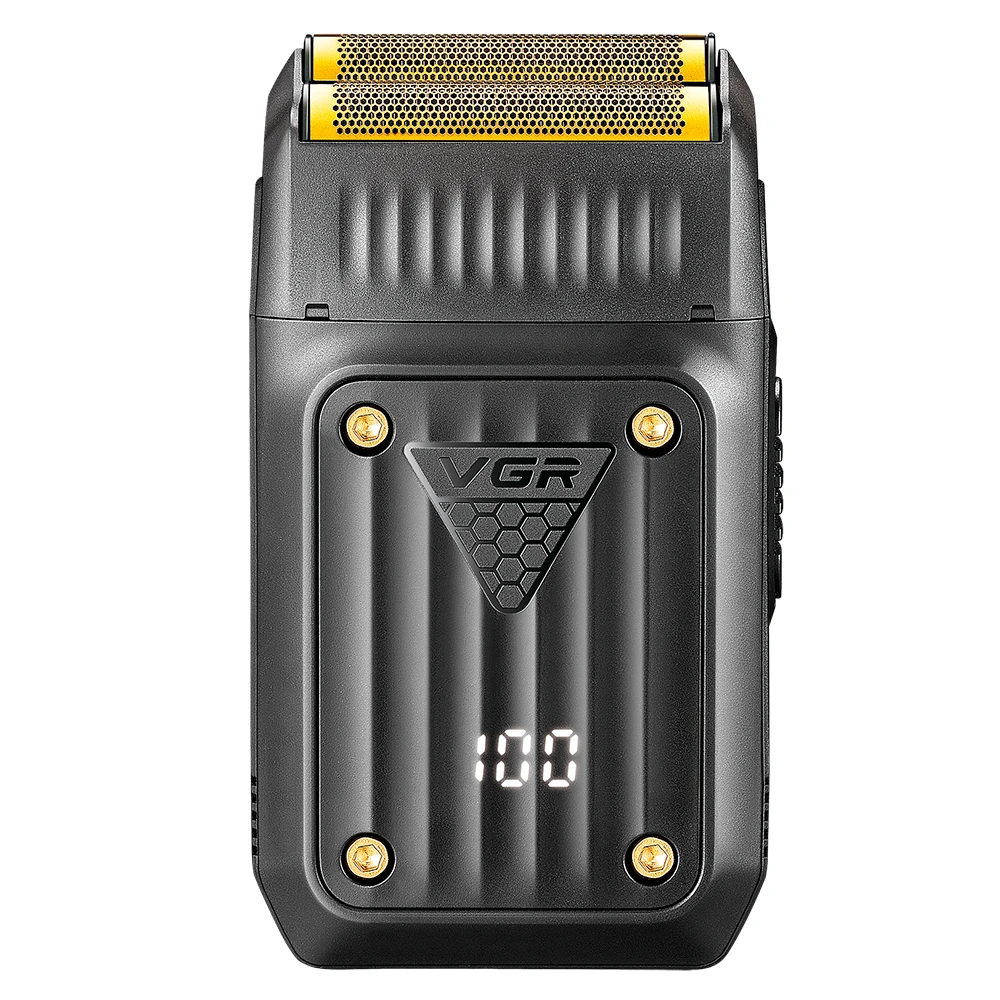 Шейвер VGR V-363 с двойным лезвием и LED-дисплеем (7370)