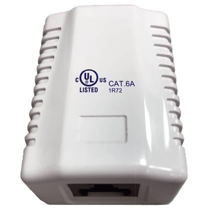 Розетка зовнішнього монтажу OK-net 6a FTP 1 порт (42669)