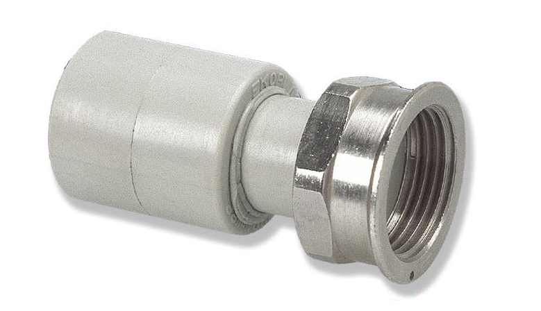 Переход с накидной гайкой Wavin Ekoplastik 25 мм G-3/4 (SNAM02525X)