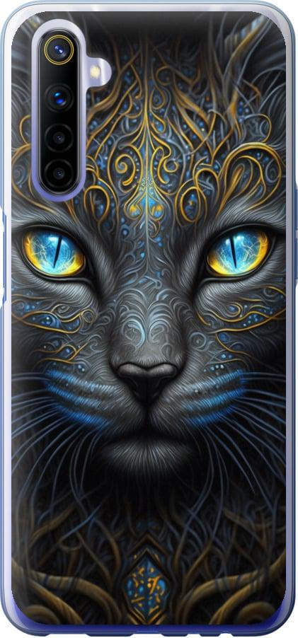 Чехол на Realme 6 Кошка (5548u-1913-42517)