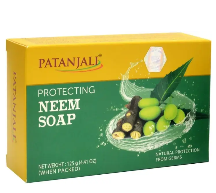 Мыло для тела Patanjali Защита Ниима 125 г (1968792234)