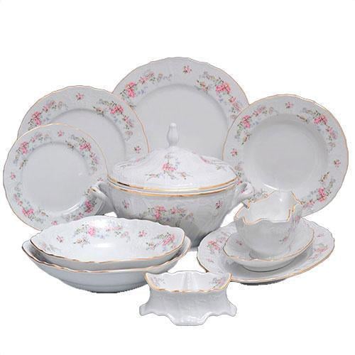 Столовый сервиз Thun Bernadotte Дикая троица фарфоровая на 6 персон 24 пр. (6468011)