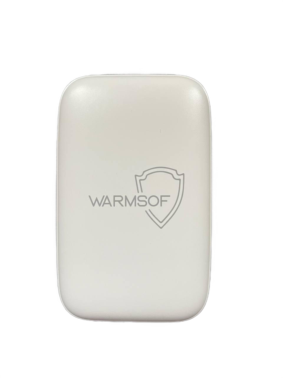 Повербанк Warmsof 10000 mAh 2xUSB 1хType-C Power Delivery 3,0 Quick Charge 3,0 Білий