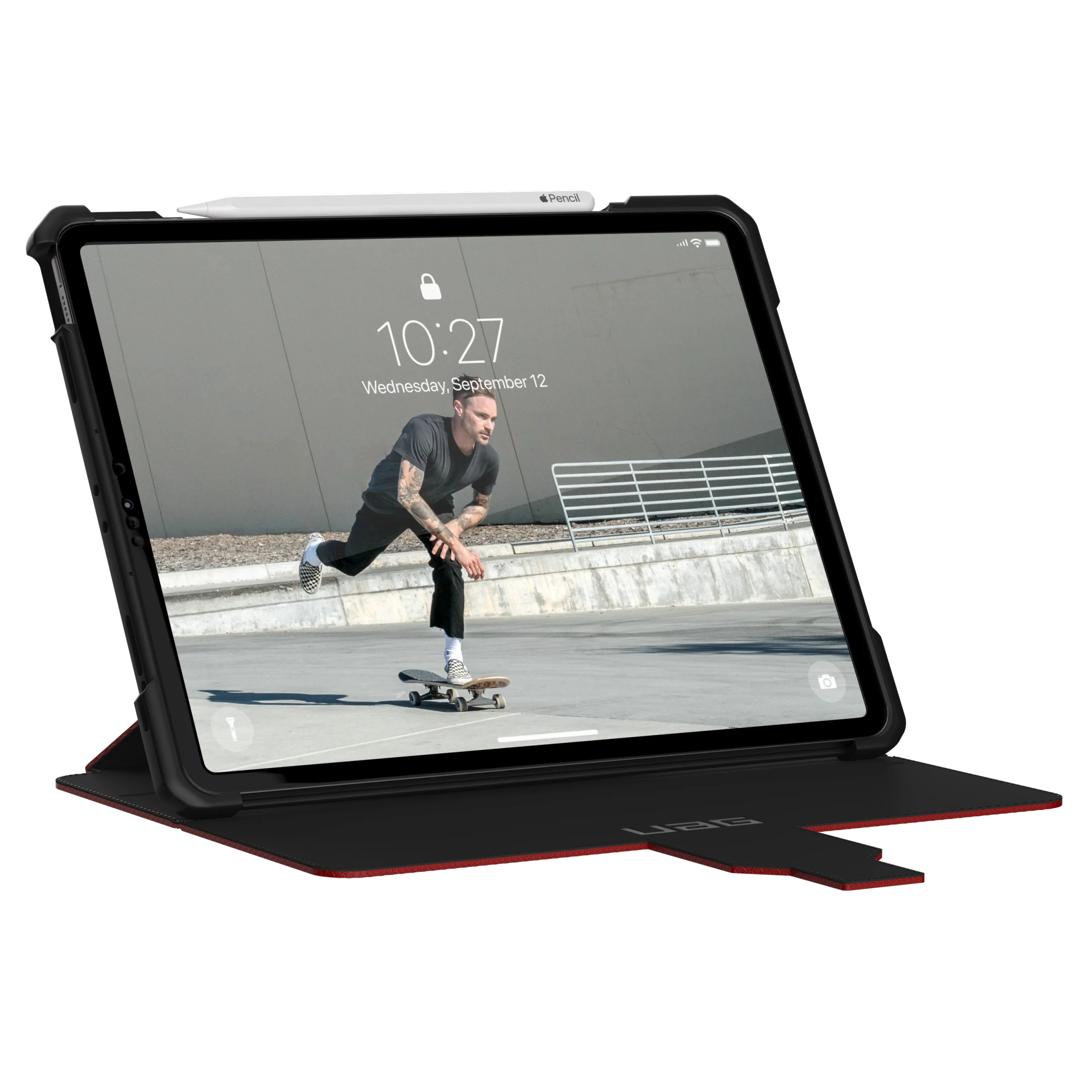 Чохол UAG Metropolis для планшета Apple iPad Pro 12,9" 2021 Червоний (122946119393) - фото 2 Чохол UAG Metropolis для планшета Apple iPad Pro 12,9" 2021 Червоний (122946119393) - фото 2