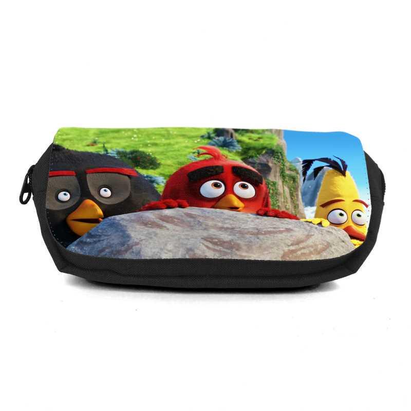 Пенал школьный Angry Birds ANG-0016 Черный (2044915734)