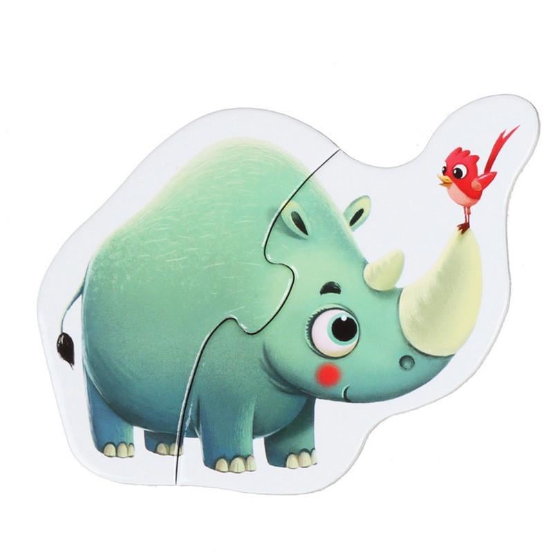 Пазли Puzzlika 8в1 Тварини Африки 16 ел. (14774) - фото 5