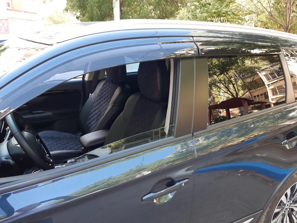 Дефлекторы боковых окон MZ562905EX/MZ562905 Mitsubishi Outlander 3 2012-2021 4 шт. (27487114) - фото 5 Дефлекторы боковых окон MZ562905EX/MZ562905 Mitsubishi Outlander 3 2012-2021 4 шт. (27487114) - фото 5