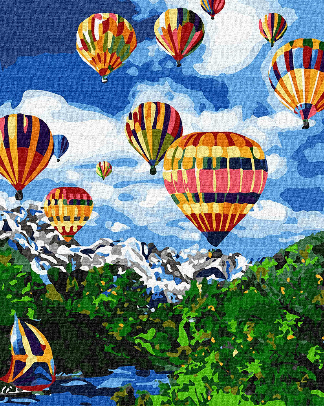 Картина по номерам Идейка Покоряя небо 40x50 см (Id-KHO2227)