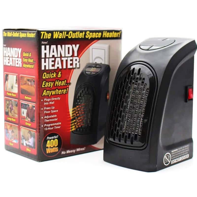 Тепловентилятор Handy Heater 400 Вт Чорний