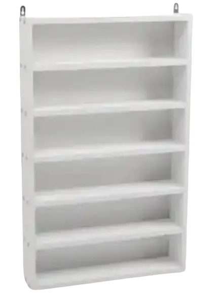 Полка для гель лаков на 6 полки Белый