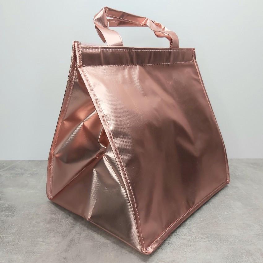 Термосумка на липучке Stenson R26903 29x29x22 см Розовый (1961189268)