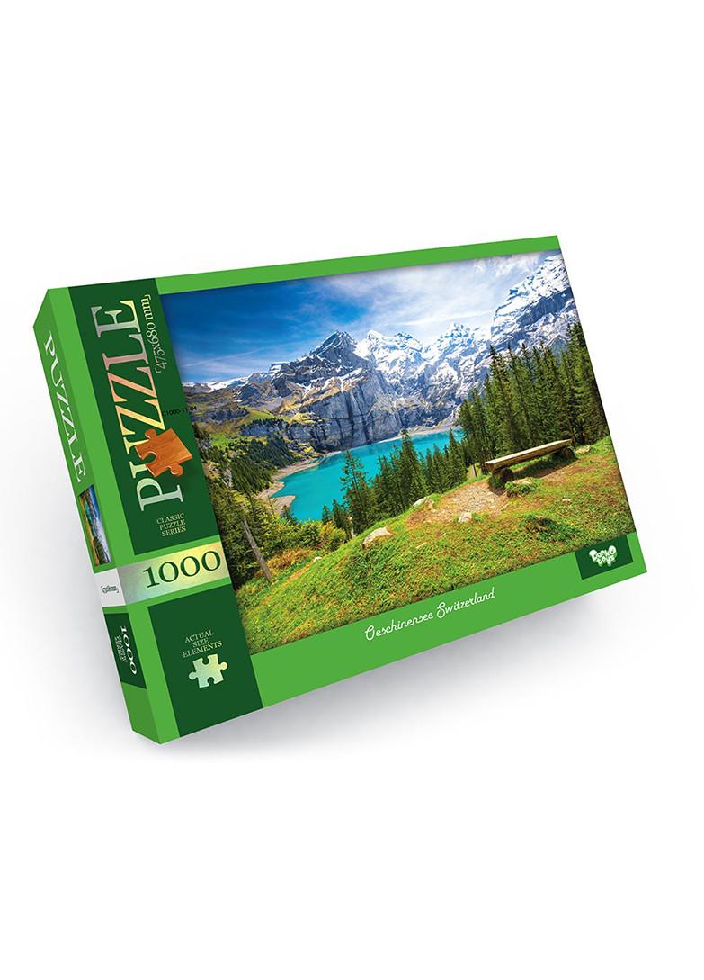 Пазлы детские Danko Toys Oeschinensee Switzerland 475х680 мм 1000 элементов (C1000-11-04)
