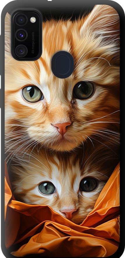 Чехол на Samsung Galaxy M30s 2019 Котики 2 (5664b-1774-42517)