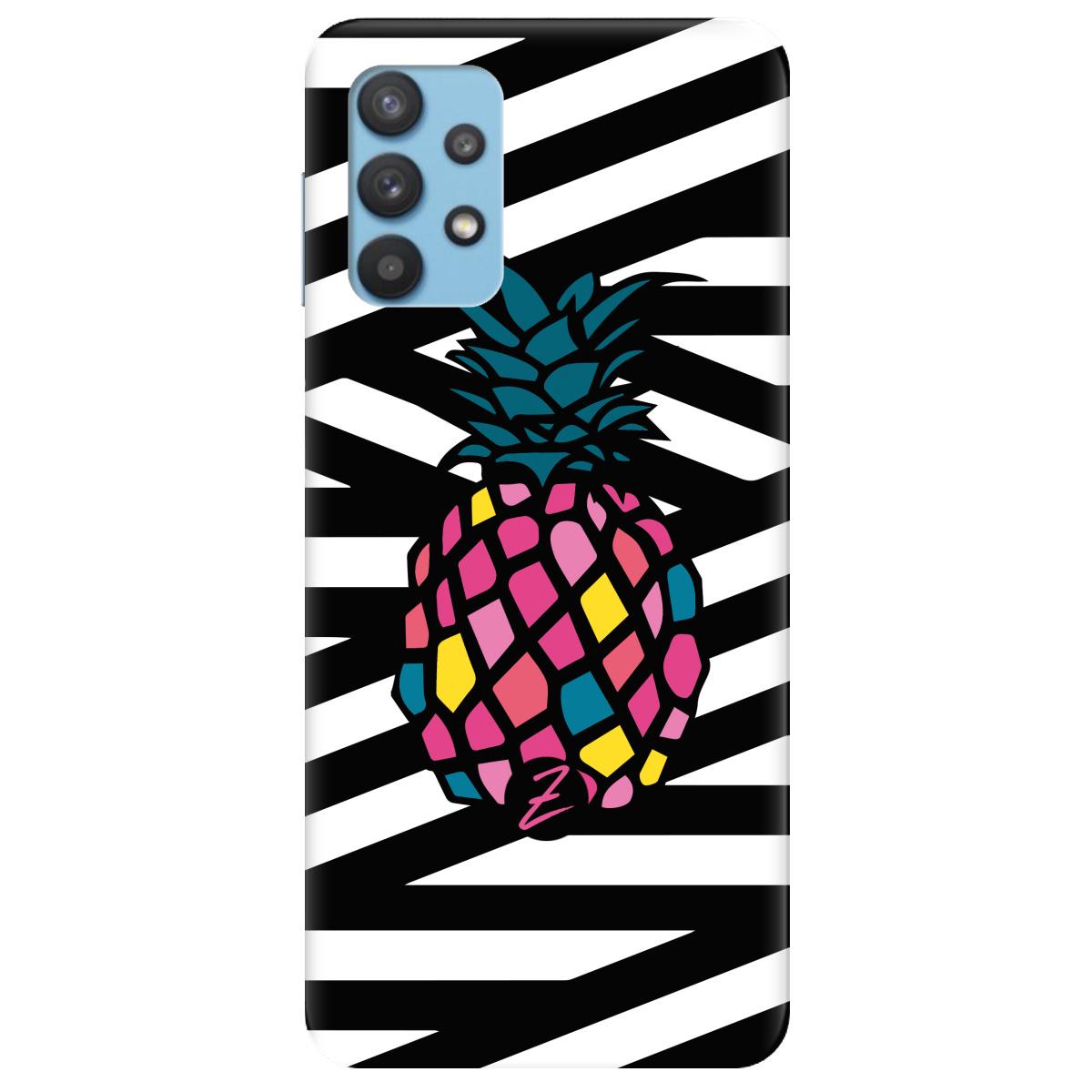 Силиконовый чехол Zorrov для Samsung Galaxy A32 - Pineapple (15500040167121674) - фото 1