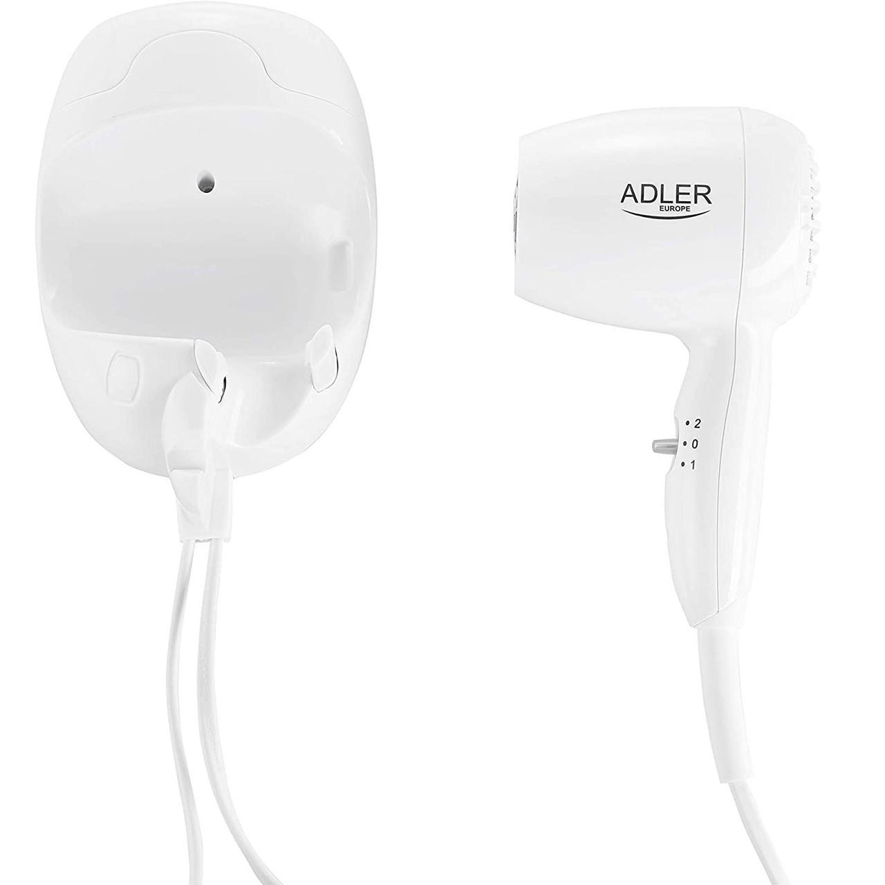 Фен для гостиниц/бассейнов Adler AD 2252 1600 W White (111599) - фото 3