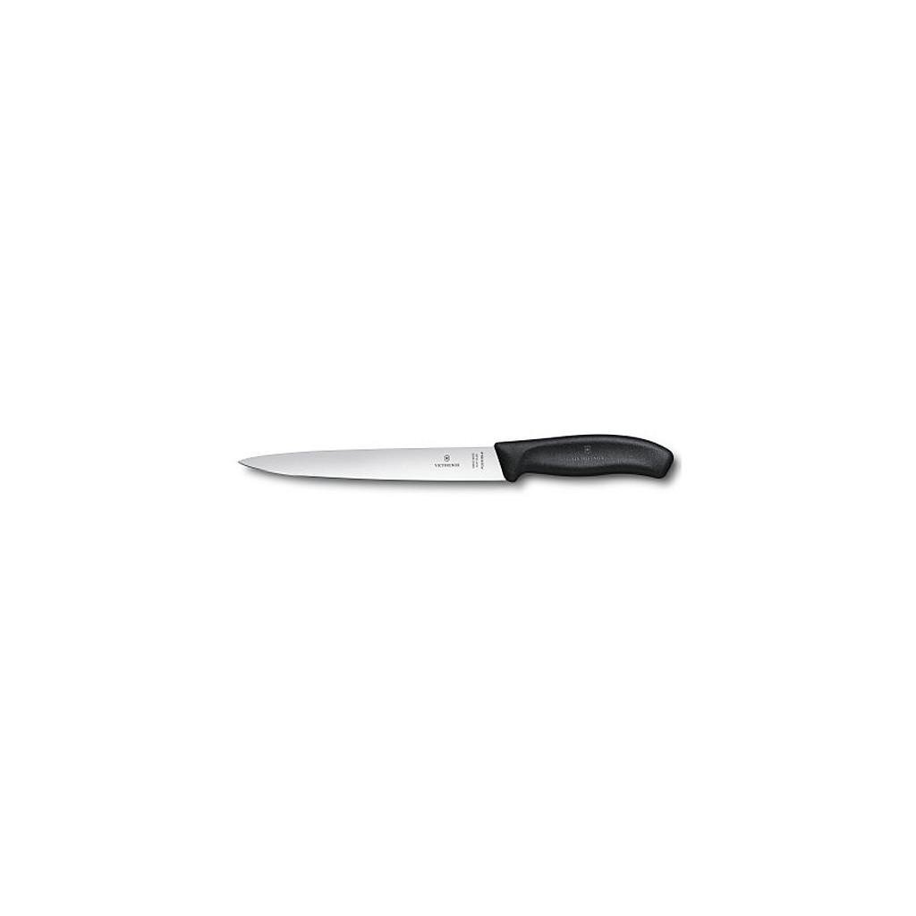 Кухонний ніж Victorinox SwissClassic Filleting Flex 20 см Black (6.8713.20B)