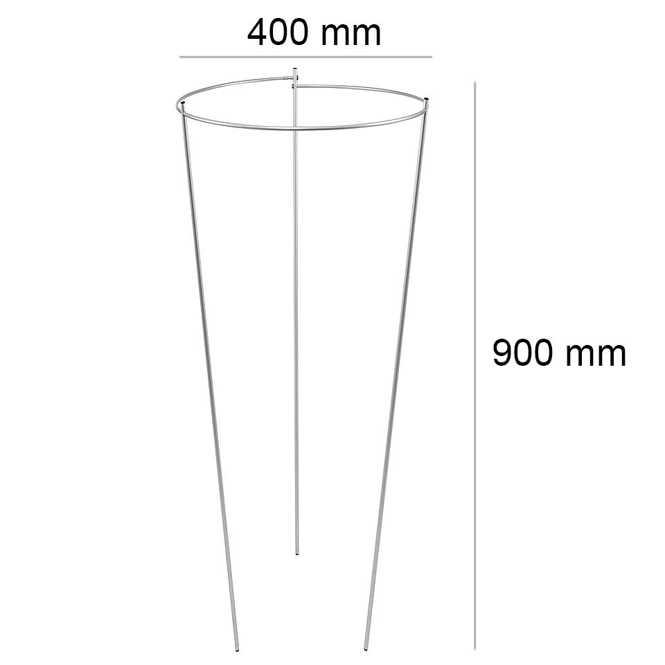 Опора для рослин кільцева 900х400х400 мм (КО-D13/D8-900*400) - фото 2 Опора для рослин кільцева 900х400х400 мм (КО-D13/D8-900*400) - фото 2