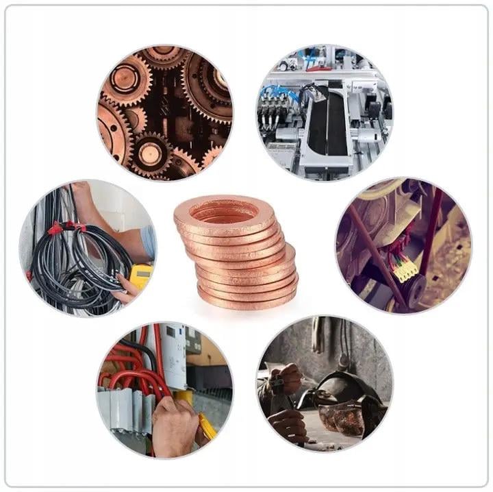 Шайби мідні 200 шт. (13609137967) - фото 6