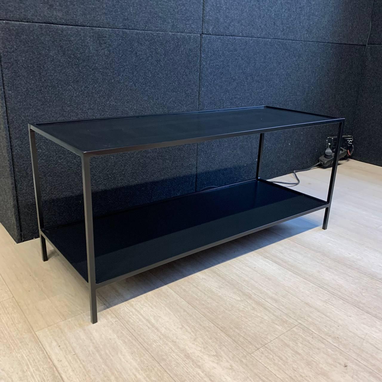 Підставка для взуття Grid LOFT дворівнева металева 900х350х450 мм Чорний (2048754984/К0518) - фото 7 Підставка для взуття Grid LOFT дворівнева металева 900х350х450 мм Чорний (2048754984/К0518) - фото 7