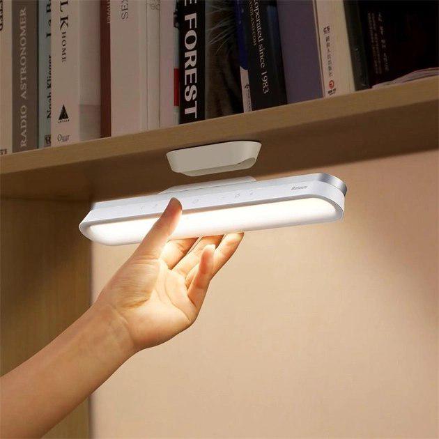Лампа аккумуляторная магнитная Baseus Magnetic Charging Desk Lamp PRO 5W 1800 mAh Белый (12519661) - фото 6 Лампа аккумуляторная магнитная Baseus Magnetic Charging Desk Lamp PRO 5W 1800 mAh Белый (12519661) - фото 6