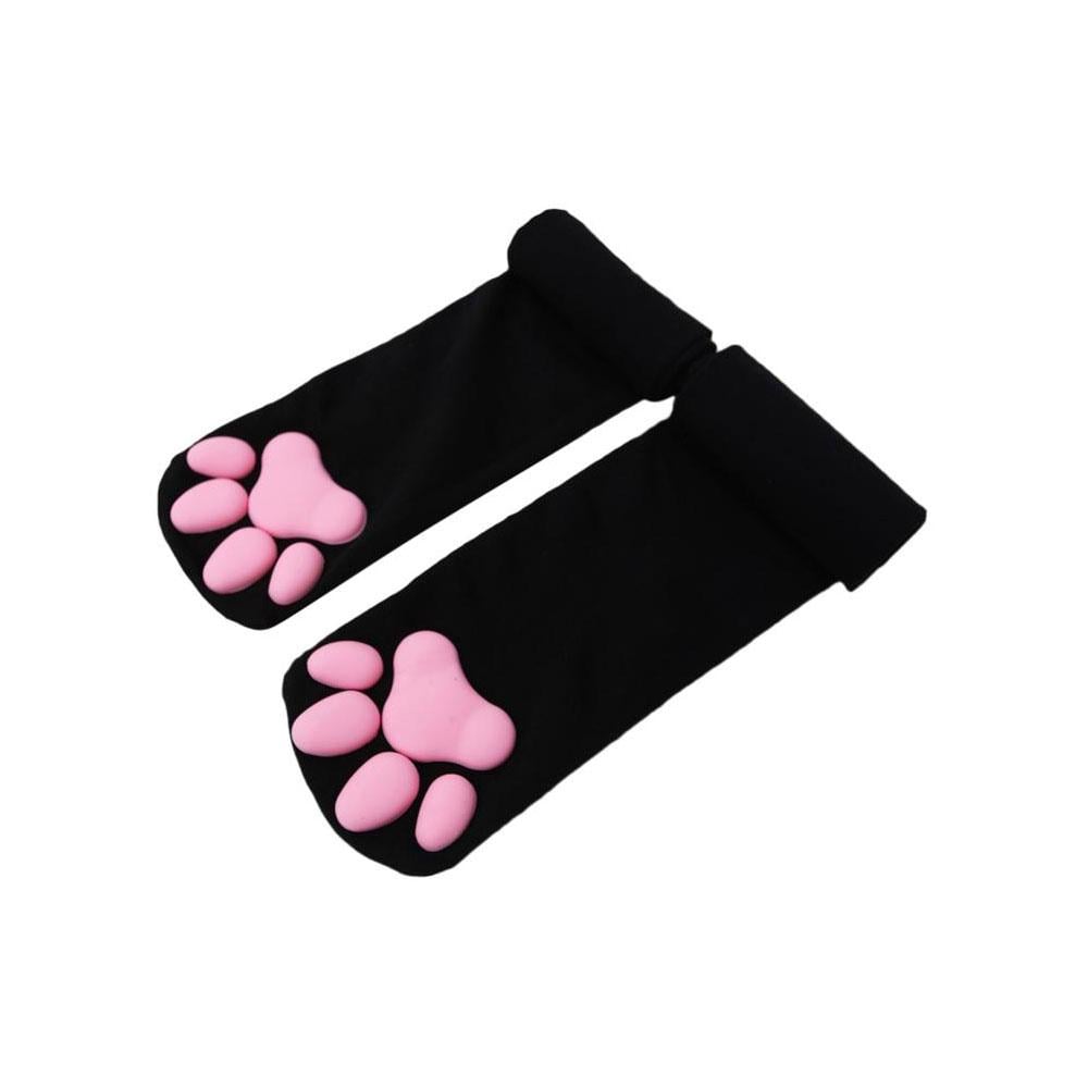 Носки высокие кошачья лапка Черный (NR0310_2) Носки высокие кошачья лапка Черный (NR0310_2)