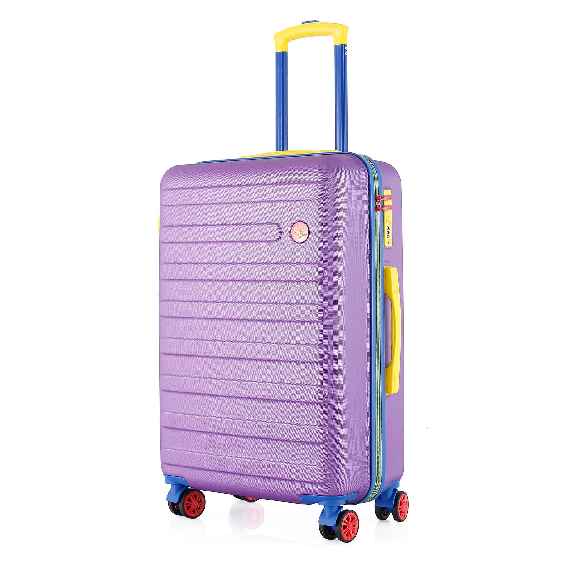 Чемодан SEMI LINE 24" Purple (T5845-2) - фото 1 Чемодан SEMI LINE 24" Purple (T5845-2) - фото 1