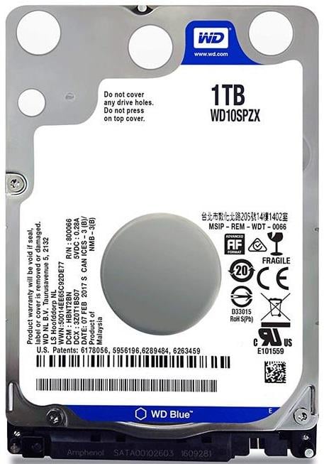 Жорсткий диск Western Digital Blue 1 Тб (WD10SPZX) - фото 2