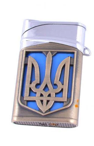 Зажигалка карманная Герб Украины Турбо 2 (32162010)