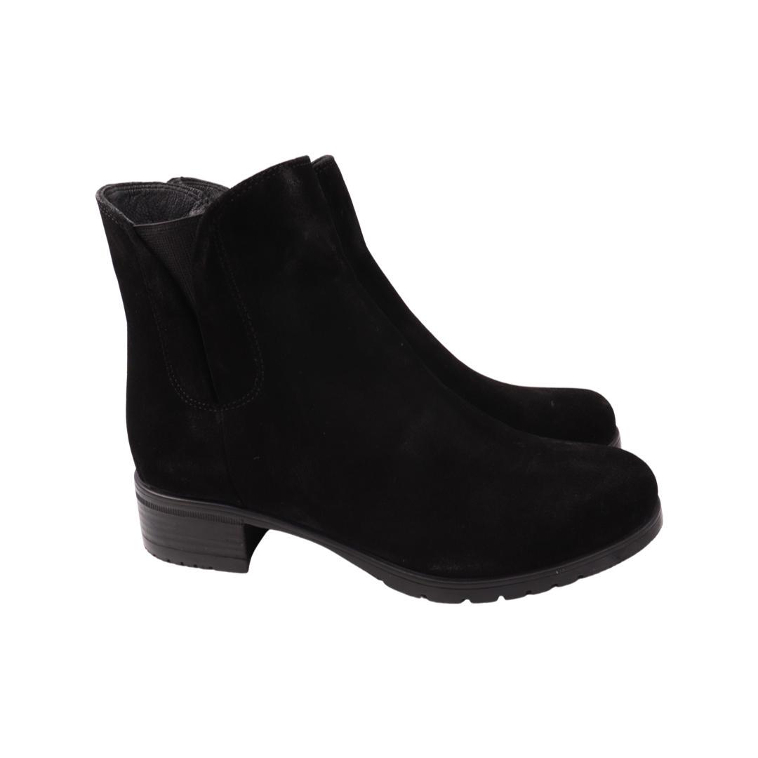 Ботинки женские New Diamond из замши р. 40 Черный (14-21DHC)