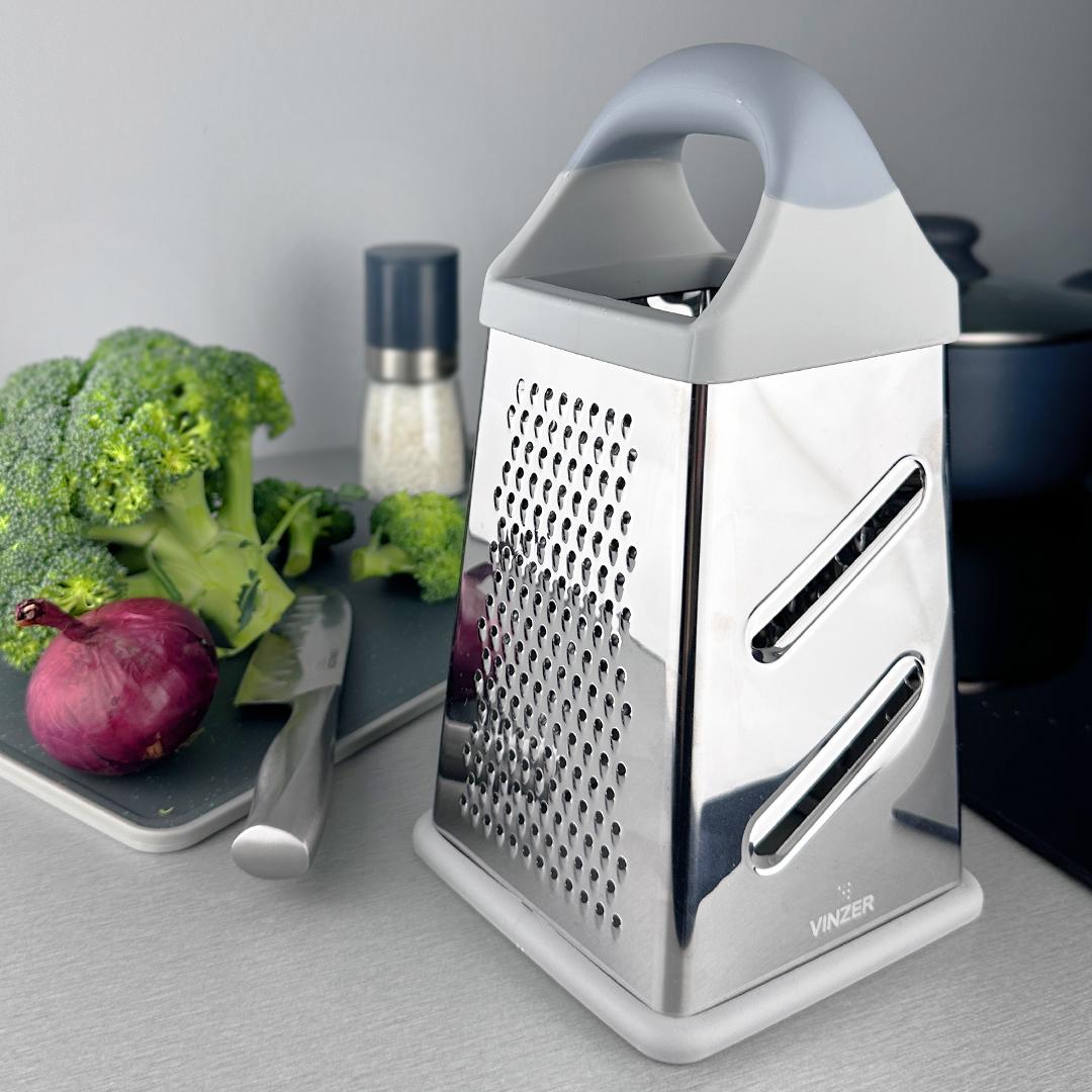 Ручная терка Vinzer 4в1 (50327) - фото 4 Ручная терка Vinzer 4в1 (50327) - фото 4
