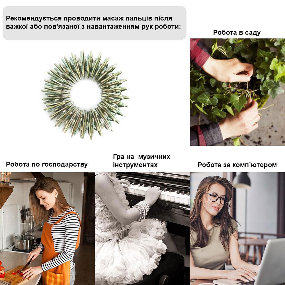 Су-джок массажное кольцо для пальцев 11 мм (1009842-Gray-32) - фото 5 Су-джок массажное кольцо для пальцев 11 мм (1009842-Gray-32) - фото 5