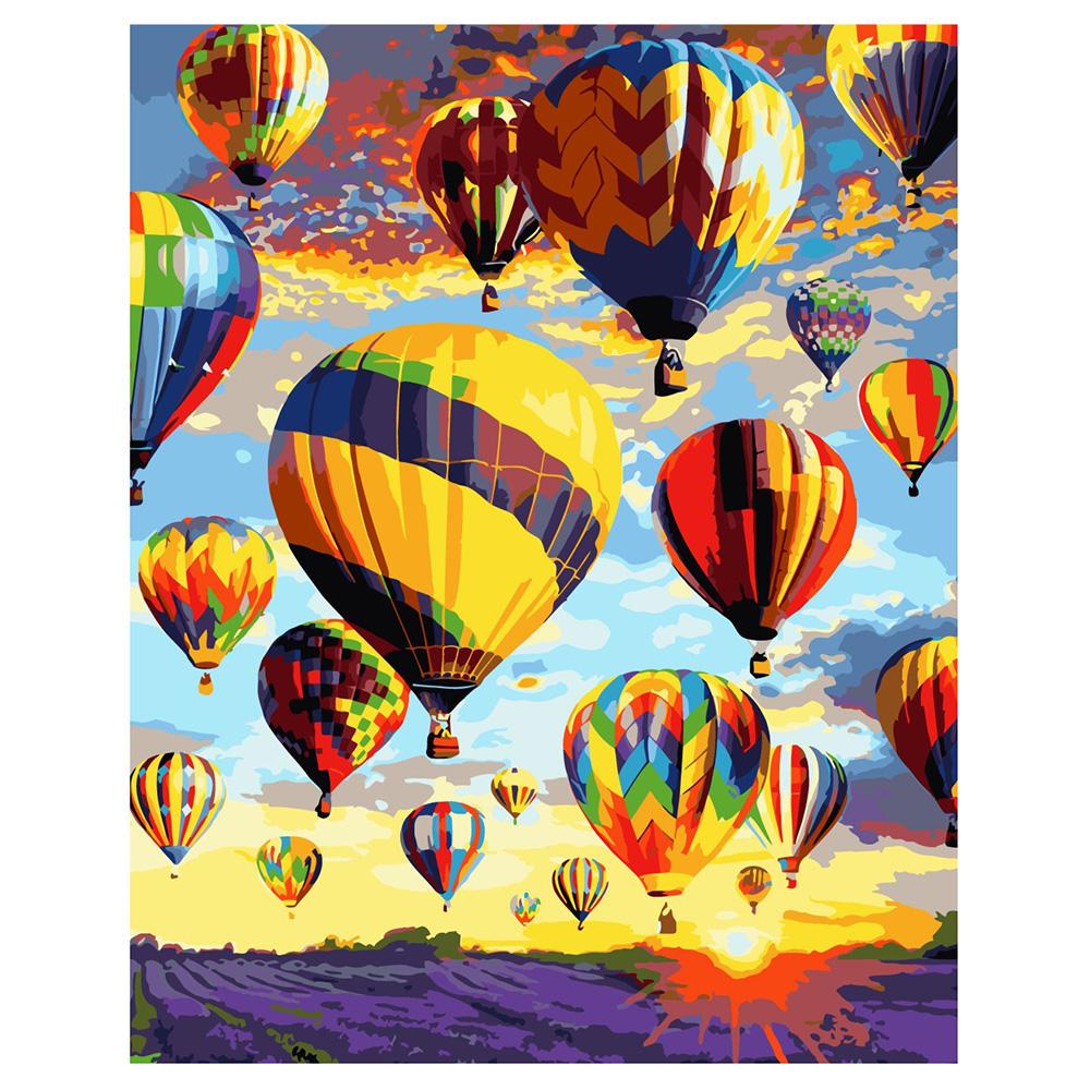 Картина по номерам Strateg Каппадокия на закате 40x50 см (VA-1849)