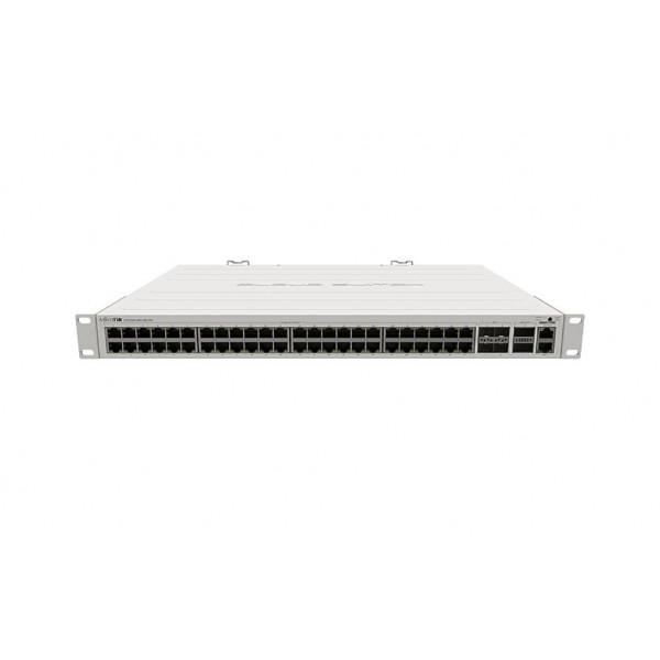 Комутатор Mikrotik CRS354-48G-4S+2Q+RM керований в стійку 48xGE 4xSFP 2xQSFP/40Gbi (584093)