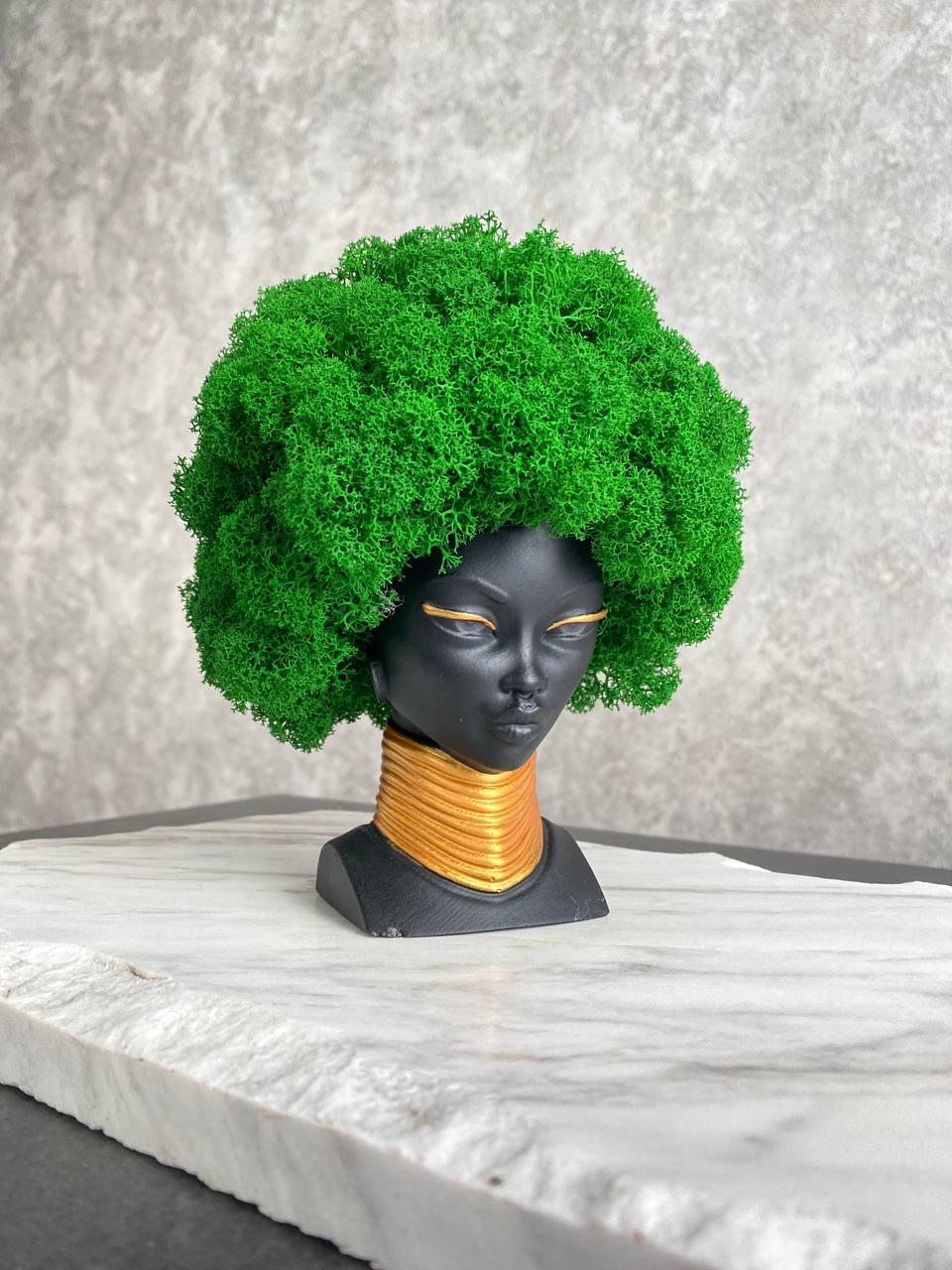 Кашпо гипсовое Девушка с мхом Клео (2393390732) Кашпо гипсовое Девушка с мхом Клео (2393390732)