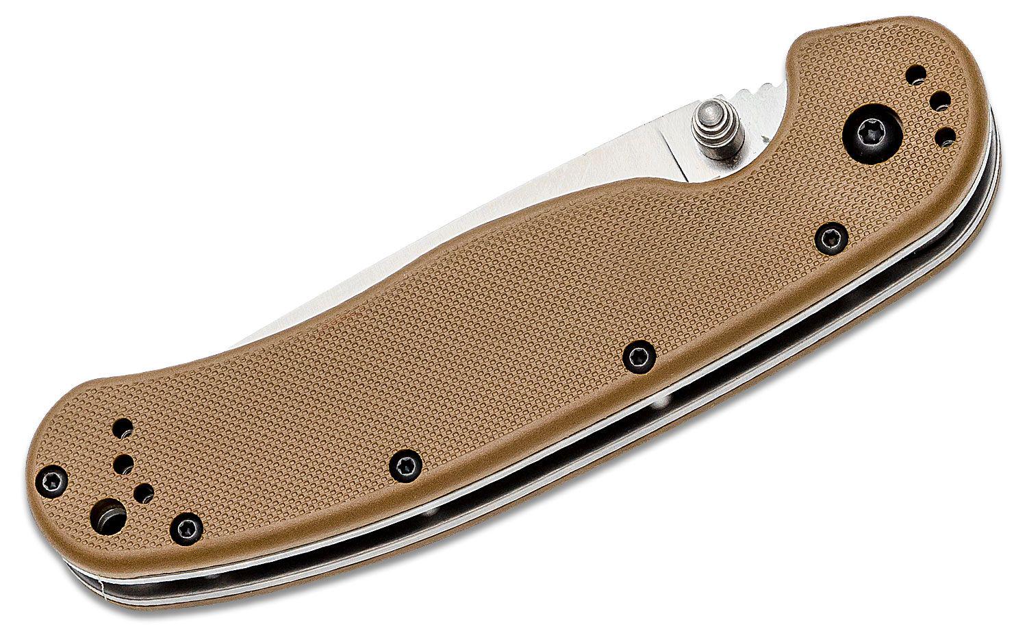 Ніж мисливський Ontario Rat 1 AUS-8 Coyote Brown Satin (O8848CB) - фото 2 Ніж мисливський Ontario Rat 1 AUS-8 Coyote Brown Satin (O8848CB) - фото 2