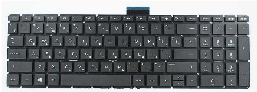 Клавіатура для ноутбука HP Spectre x360 Convertible 15-df (929906-251)