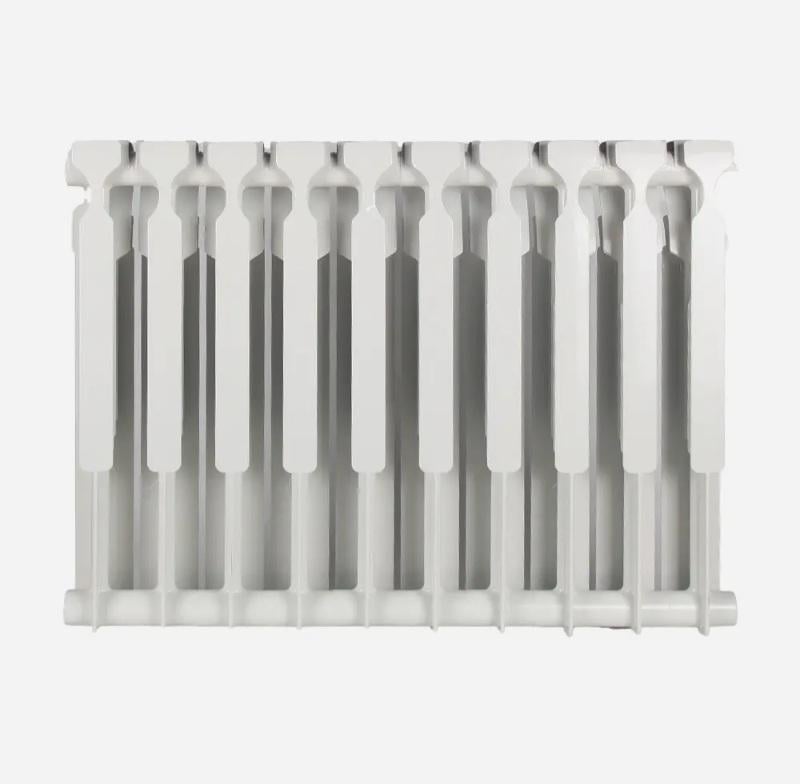 Радіатор біметалевий AAA 500/80 10 секцій 556х76х78 мм бокове підключення 1800 Вт Білий - фото 2 Радіатор біметалевий AAA 500/80 10 секцій 556х76х78 мм бокове підключення 1800 Вт Білий - фото 2