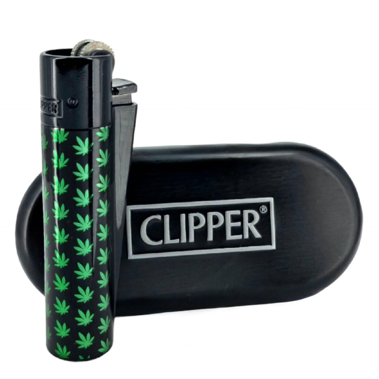 Зажигалка металлическая Clipper Rasta Black 2 (13733923)