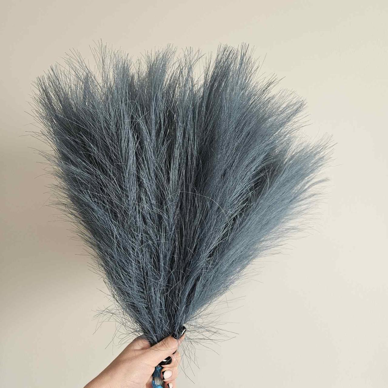 Трава искусственная пампасная Букет 10 веток Бирюзовый (2449175932) - фото 2