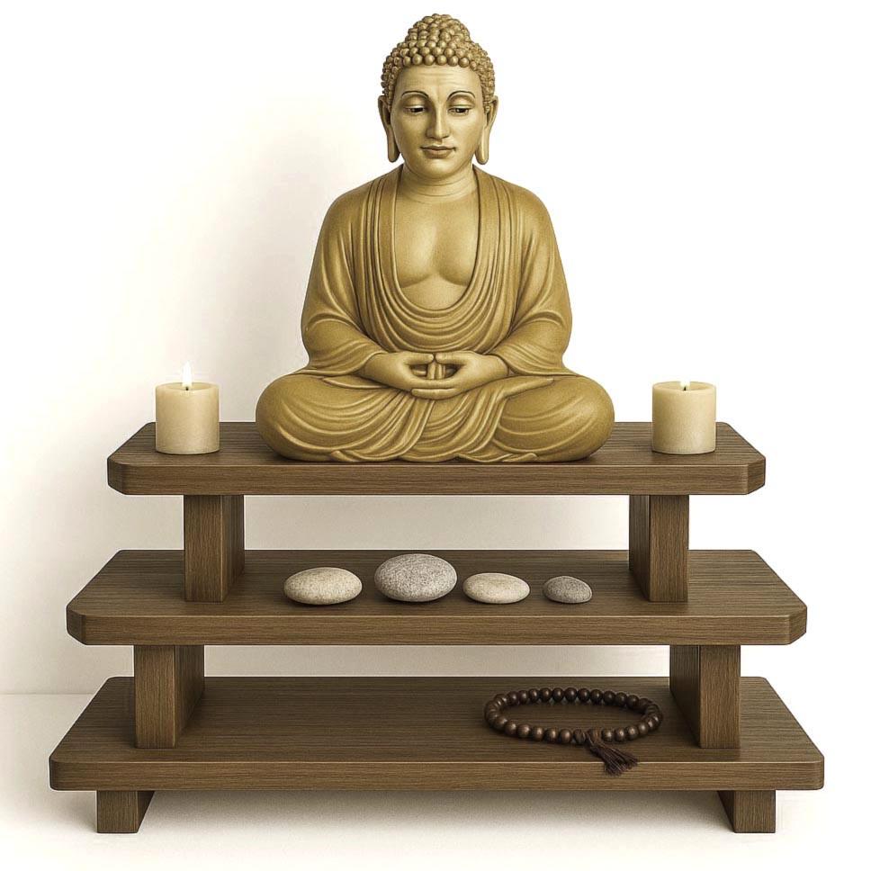 Вівтар для медитації з дерева Арітані Палісандр (ЛАТ-017702)