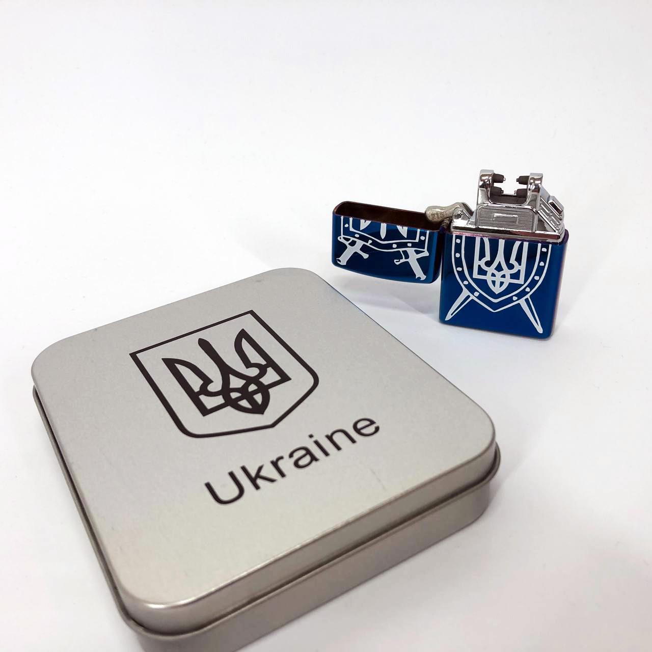 Зажигалка дуговая электроимпульсная USB аккумуляторная Синий (HL-446) - фото 8 Зажигалка дуговая электроимпульсная USB аккумуляторная Синий (HL-446) - фото 8