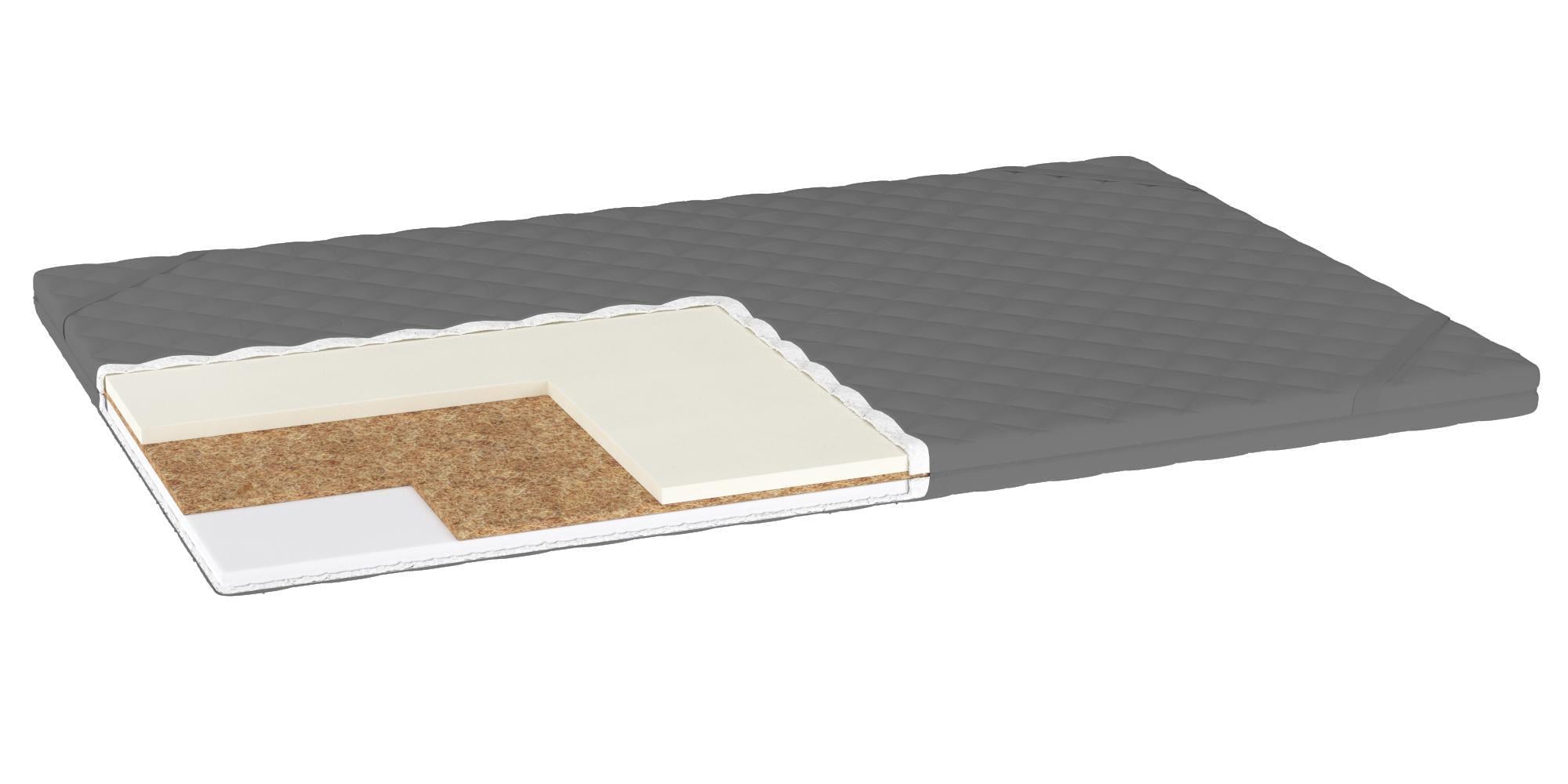 Матрас-топпер тонкий Sleep & GO Yoga Cocos 120x190 см (1601602614-1-120190)