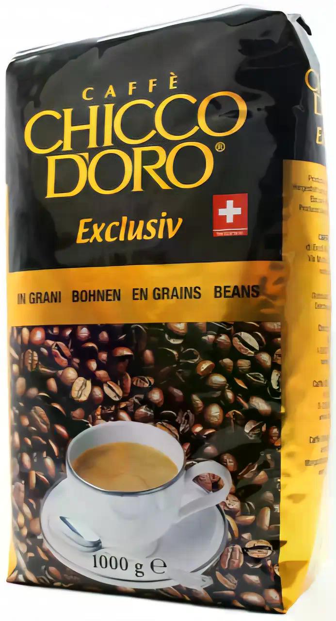 Кава в зернах Chicco d'Oro Exclusiv 90/10 Швейцарія 1 кг