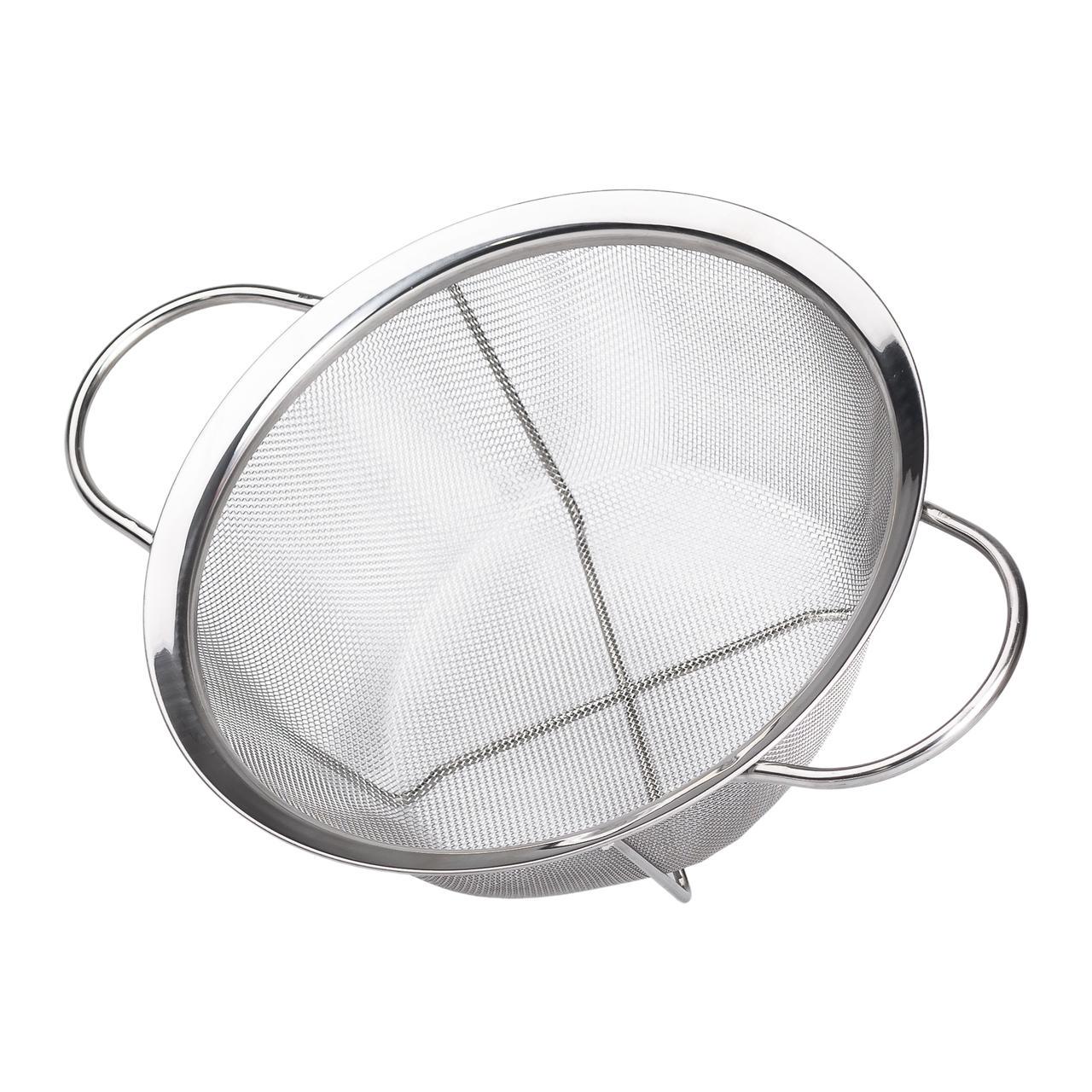 Дуршлаг с двумя ручками 25 см (HP-19-2-25) - фото 3 Дуршлаг с двумя ручками 25 см (HP-19-2-25) - фото 3