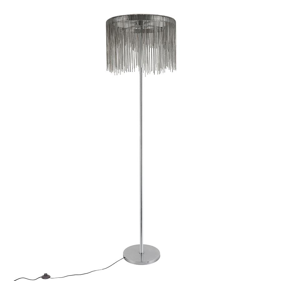 Світильник підлоговий декоративний Levistella LED 909XL3351F 400 Хром