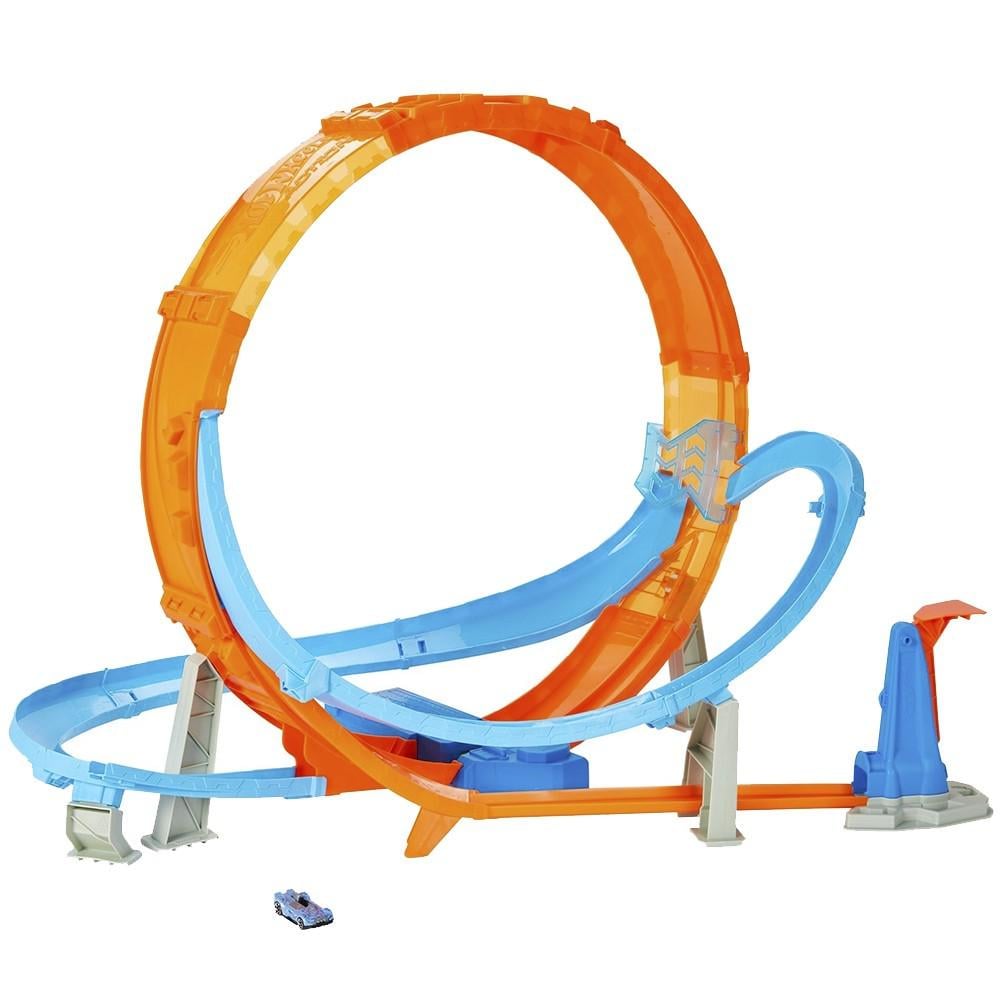 Трек Hot Wheels Action Гигантская петля Безумные столкновения GTV14 (154014)