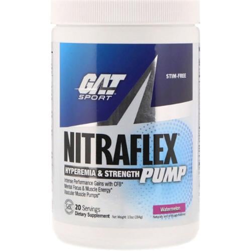 Комплекс до тренировки GAT Nitraflex Pump 284 г 20 порций Watermelon