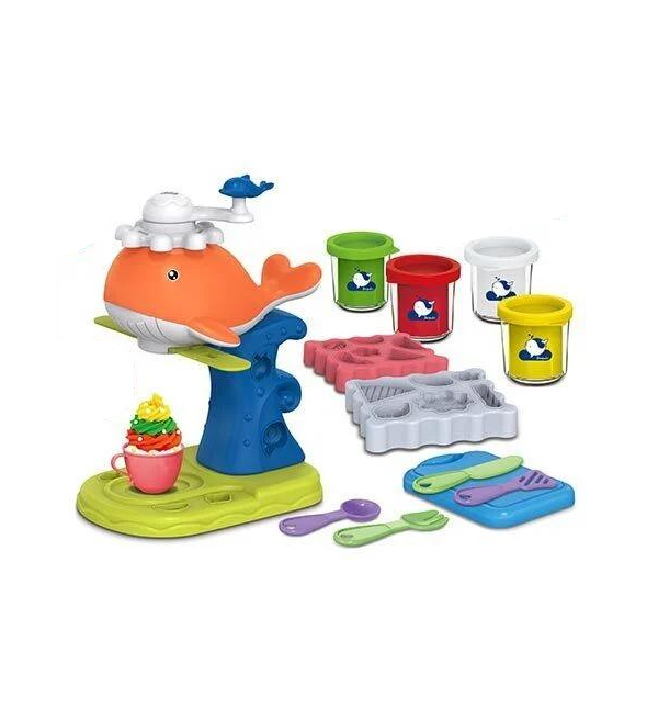 Тесто для лепки ZC 812 4 цвета теста/экструдер/аксессуары/посуда (158100)